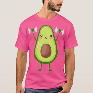 T-shirt Avocardio Funny Avocado Gym