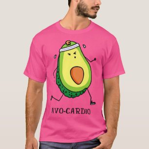 T-shirt AvoCardio Workout Accueil Gymnase Alimentation sai