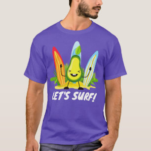 T-shirt Avocat amusant surf 2 4