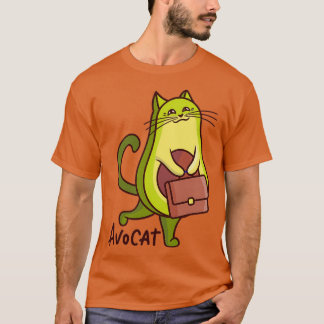 T-shirt Avocat Avocado Cat