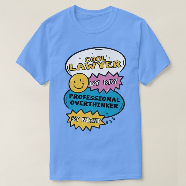 T-shirt Avocat cool Par Jour Surpenseur Professionnel Par  (Design devant)