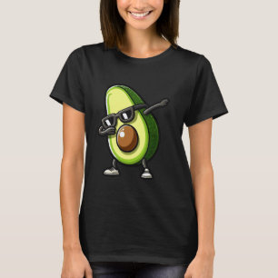 T-shirt Avocat Dabbing Drôle Avocat Dab Vegan Été Fru