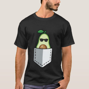T-shirt Avocat Dans Votre Pochette Vegan Avo