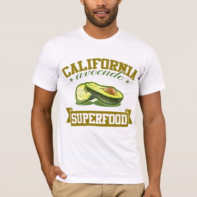 T-shirt Avocat de la Californie (Devant)