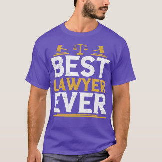 T-shirt Avocat Droit Lover Drôle Avocat Meilleur Avocat