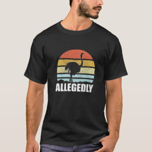 T-shirt Avocat Drôle D'Autruche Pour Hommes Ou Femmes