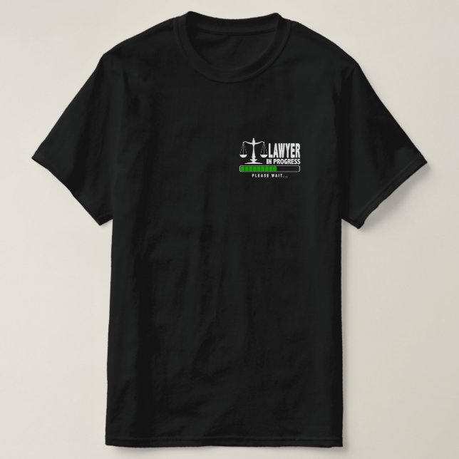 T-shirt Avocat en cours (Design devant)