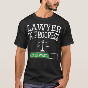T-shirt Avocat En Cours Funky Law School Student