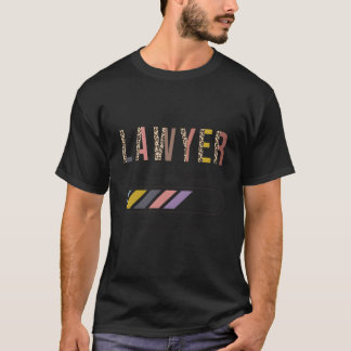 T-shirt Avocat En Cours Veuillez Patienter Futur Avocat