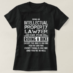 T-shirt Avocat en propriété intellectuelle