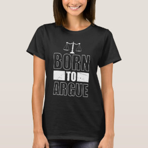 T-shirt Avocat étudiant en droit de l'école de droit en co