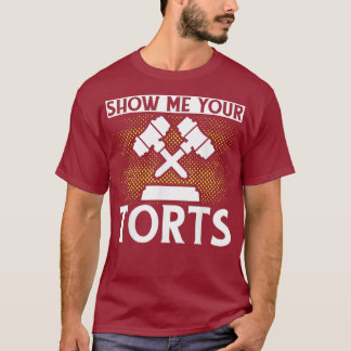 T-shirt Avocat Étudiant Juriste Commis Me Montrez Votre