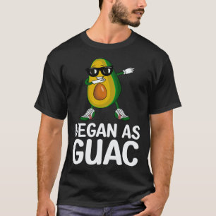 T-shirt Avocat Fruit Sain Guacamole Végétarien Végétalien
