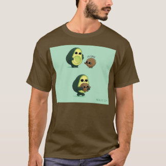 T-shirt avocat mignon 3