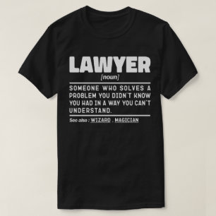 T-shirt Avocat Noun Advocate Diplômé Sayants Sarcastiques