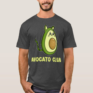 T-shirt Avocato Avocado Cat