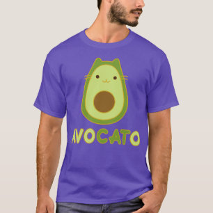 T-shirt AvoCATo Avocado Cat Gato Aguacate