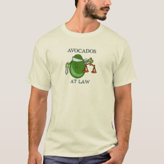 T-shirt Avocats à la chemise de loi