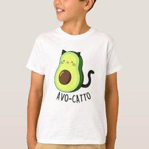 T-shirt Avocatto Drôle Avocado Pun de chat