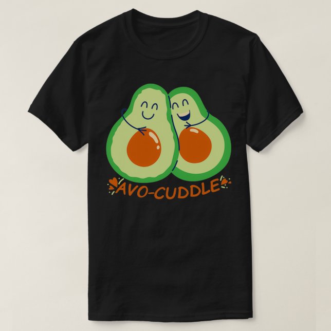 T-shirt Avocuddle avocats (Design devant)