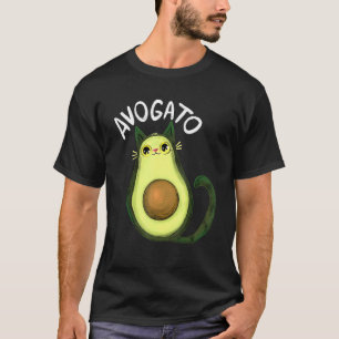 T-shirt Avogato Funny Cat Avocado Cinco De Mayo Cat Lady C