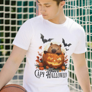 T-shirt Avoir Capy Halloween Capybara Halloween drôle