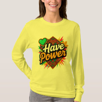 T-shirt Avoir du Pouvoir – Esprit Slave, Énergie d'Automne