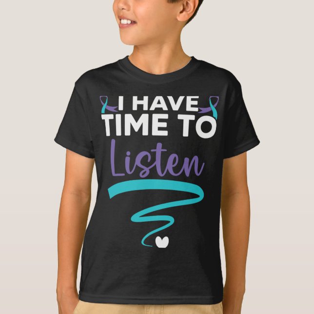 T-shirt Avoir Le Temps D'Écouter Vos Problèmes De Vie Soin (Devant)