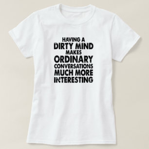 T-SHIRT AVOIR UN ESPRIT SALE FAIT DES CONVERSATIONS ORDINA