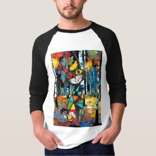 T-shirt Avoir Une Journée Abstraite Kinda