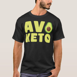 T-shirt Avoketo Avocado Funny Keto Diet Cadeau Ketosis Ket
