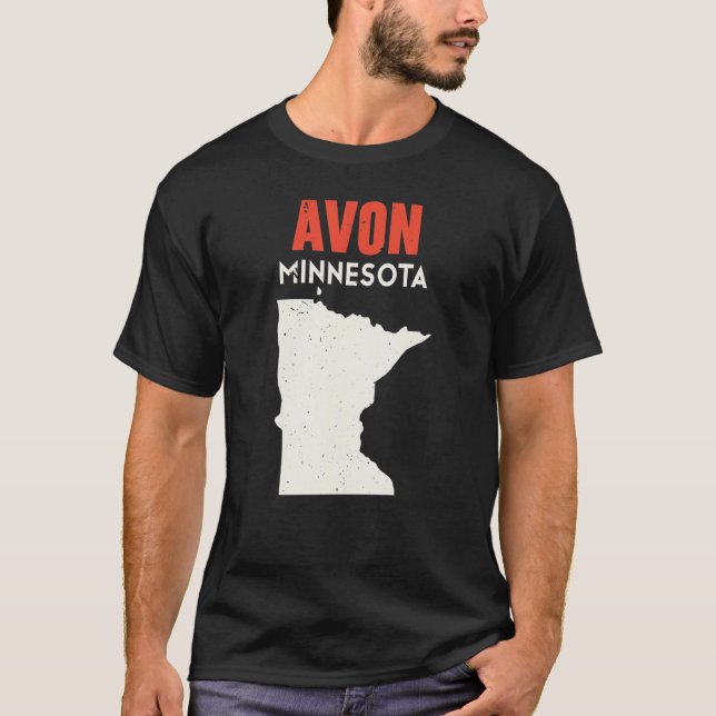 T-shirt Avon Minnesota USA State America Travel Minnesotan (Devant)