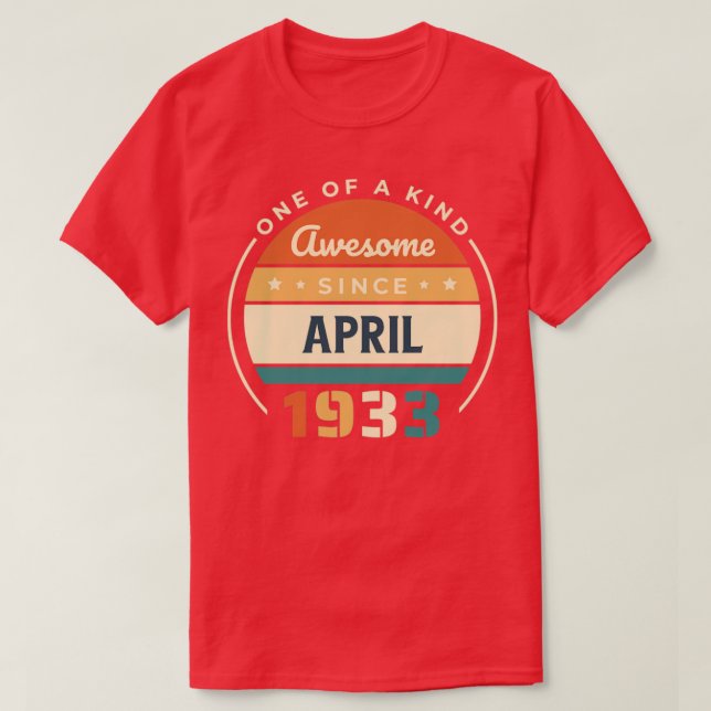 T-shirt Avril 1933 (Design devant)