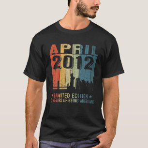T-shirt Avril 2012 10 Anniversaire 10 Anniversaire 2012 An