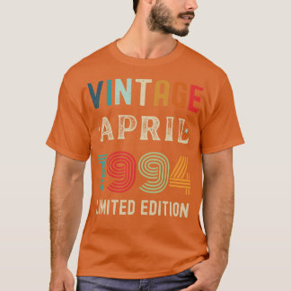 T-shirt Avril Anniversaire Cadeau 14