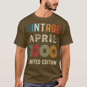 T-shirt Avril Cadeau d'anniversaire 37