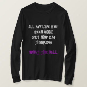 T-shirt Avril Lavigne "diable" dessus