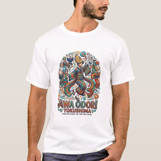 T-SHIRT AWA ODORI DANCE FESTIVAL TOKUSHIMA JAPAN