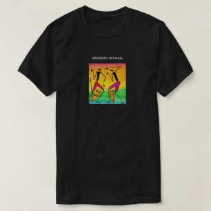 T-shirt Awesome aquarelle africaine Drumming