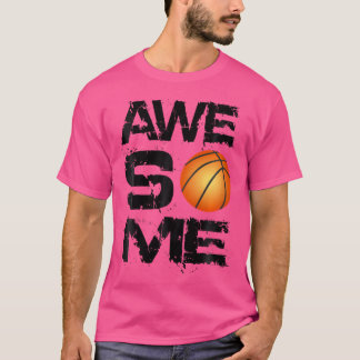 T-shirt Awesome Basketball Garçons Filles Jeune Petit Thé