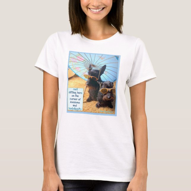 T-shirt Awesome & Bombdiggity (Devant)