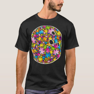 T-shirt Awesome Bowling Sensibilisation sur l'autisme Spor