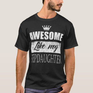 T-shirt Awesome Comme Ma belle-fille fête des pères de la 