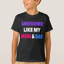 T-shirt Awesome Comme Mon Maman & Papa