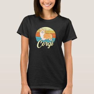 T-shirt Awesome Corgi 1970 Vintage Retro