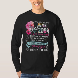 T-shirt Awesome Depuis 2004 18e anniversaire Je suis une f