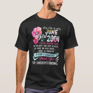 T-shirt Awesome Depuis 2004 18e anniversaire Je suis une f