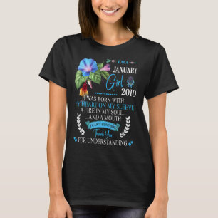 T-shirt Awesome Depuis 2010 13e anniversaire Je suis A Jan