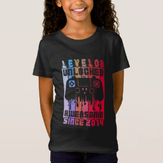 T-Shirt Awesome depuis 2014 heureux anniversaire