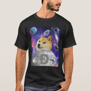 T-shirt Awesome Doge - Meme Shiba Inu À La Lune Drôle Amus